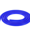 Blue Silicone Vacuum Tubing Hose For Cars And Trucks, High Temperature Vacuum Line, 3.3 Ft Long, 1/8 Inch ID, coiled view