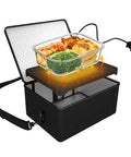 Portable Oven For Reheating On The Go Mini Electric Lunch Warmer Box Heats Raw Foods In Office Travel Potlucks And Home Kitchen