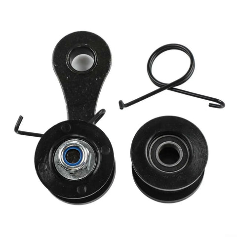 Automatic Chain Tensioner Kit With Spring Roller Guide For A Tv Dirt Bike Keeps Your Drive Train Locked In Tight Slays Chain Drop And Derailment No More Loose Links So You Can Cruises Off Road Like A Boss Without Worrying About Snagged Sprockets Or. black spring roller guide and tensioner parts