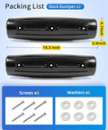 Rig Ready Ultra Heavy Hitter 17 Inch Horizontal Dock Fenders Marine Grade Inflatable Bumpers with packing list and accessories.