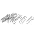 Compression Spring 304 Stainless Steel 12mm Outer Diameter 0.8mm Wire Size 30mm Free Length Silver Tone 10 Pieces Durable Coil Spring For Mechanical Projects