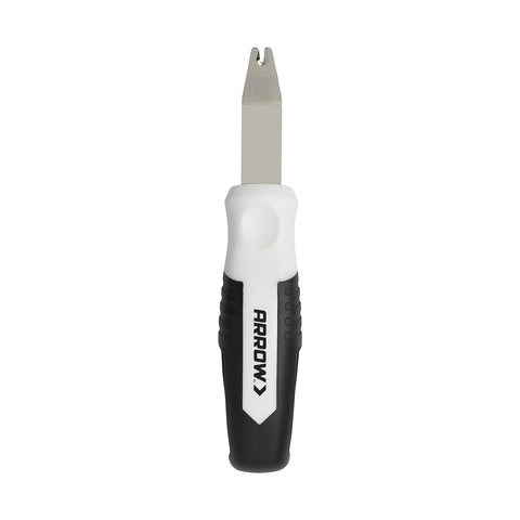Heavy Duty Staple Remover Tool Featuring A Sturdy Stainless Steel Lifter For Upholstery Furniture Fixes And Crafts Dead Simple No Sweat Pulling Power.