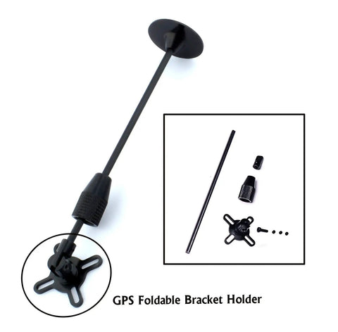 M10 Gps Module With External Compass And Gps Holder For Pixhawk 2 4 8 Flight Controller, foldable bracket holder detail.