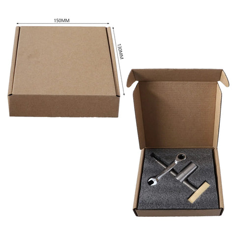 Packaging of Two Pack Bench Dog Clamps For 20mm Holes Adjustable Desktop Vise Clips For Woodworking Benches DIY Joinery Tool