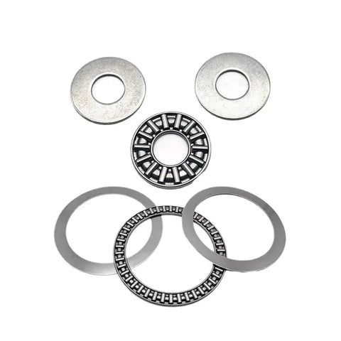 Single Axk Series Plane Thrust Needle Roller Bearing Pre Lubricated For Hydraulic Cylinders Runs Slick And Built Tough As Nails Reduces Wear Extends Service Life Heavy Duty Industrial Part, assorted bearing washers.