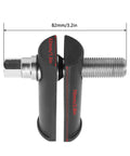 Heavy Duty Motorcycle Steering Stem Bearing Race Removal Tool For Slick Bike Wrenching Top Notch Steel Steering Neck Bearing Puller Fits One Inch Eight To Two Point Five Eight Id Races Zero Hassle Ride Fixes, showing detailed measurements and design.
