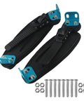 Adjustable Foot Strap For Electric Skateboards With Easy Install Buckle And Rubber Nylon Fixing Band, Durable Blue
