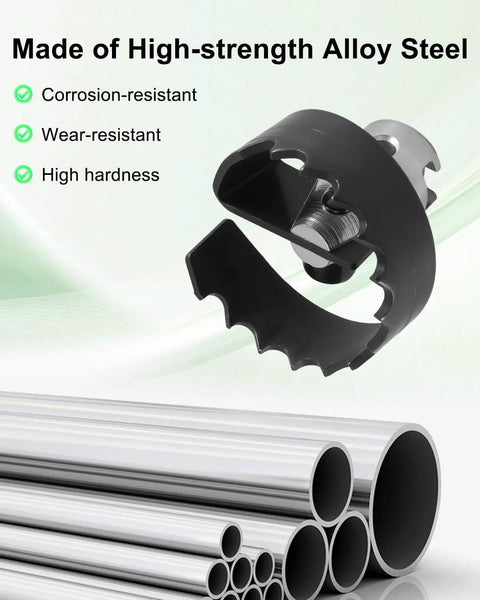 Beefy 2 Inch Spiral Drain Cutter Knocks Out Stubborn Clogs On K50 K400 K3800 Sectional Machines, made from high-strength alloy steel.