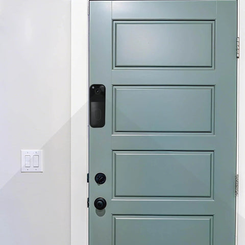 Must Have Doorbell Replacement Key Tool And Power Adapter Screws Kit for Blink and Ring doorbells installed on door