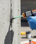 Go To Diy Ready Concrete Repair Adhesive Pro Grade For Cracks And Damage in use on concrete wall, precise application