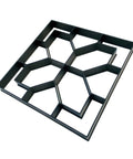 Easy To Use Walk Path Maker Stone Paver Mold For Patio And Garden Pathways Durable PP Concrete Molding top view