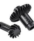 Overdrive Helical Differential Gear Set For Traxxas TRX4M 1 To 18 RC Crawler Bronco Defender K10 F150 with 24T and 12T gears