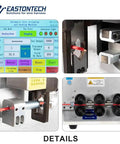 High Precision Automatic 2D Wire Cut Strip And Bend Workhorse control panel and bending mechanism close-up for efficient wire processing.