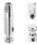 Pro Grade Durable Stainless Steel Fencing Replacement Tips For Epee Sabre And Foil Practice Gear, shown from multiple angles