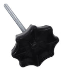 Spare Tire Hold Down Bolt For Cars Universal Fitment Mounting Hardware with sturdy black knob and threaded rod