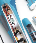 Assembled parts of 6 Channel RC Plane SU 27 70mm Ducted Fan EDF With 12 Blade Inrunner Motors Beefy Thrust Ready To Fly