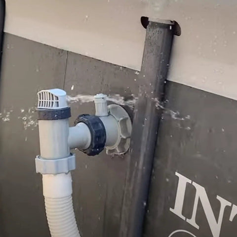 Air Jet Valve and Valve Cap Replacement for Above Ground Swimming Pools Replaces 12363 12373 fitted and in use