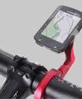 Out Front Aluminum Bicycle Computer Mount for Garmin Edge 200 500 510 800 810 1000 GPS Secure CNC Machined Red Handlebar Mount