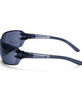 Ultra Lightweight Wraparound Safety Glasses Built Tough For The Daily Grind featherweight eyewear with gray lenses and slim temples.