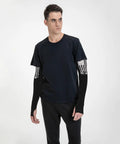 Stay Chill With American Flag Cooling Arm Sleeves Crafted From Premium Ice Silk Uv Blocker Fabric Keeps Mechanics Cool Through Long Garage Builds Quick Dry Design on a model.