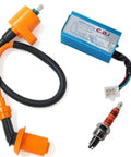 Ride Ready Performance Ignition Coil And AC CDI Box For GY6 4 Stroke Engines 50cc 70cc 90cc 110cc 125cc 150cc with spark plug