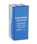 Box for Round Motor Start Capacitor 189 To 227 MFD 250 VAC CD60 Single Phase For AC Motors