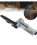 Air Angle Belt Sander And Grinding Machine Kit With 1/4 Inch Air Hose Fitting compact lightweight tool for precise sanding