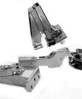 Clip Top Soft-Close Cabinet Hinges With Blumotion 110 Degree Self-Closing For Face Frame Inset Cabinets Includes Mounting Plates And Screws 8 Pack Set
