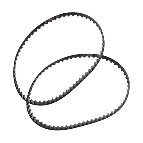 No Sweat Replacements For Your Shop Gear Tough As Nails Planer Drive Belt Set Of Two Heavy Duty rubber construction belts for efficient power transfer.