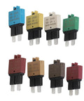 Heavy Duty 8 Pack Circuit Breaker Kit 3A To 30A Range With No Hassle Auto Reset Surge Guard for various amperages.