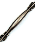 Antique Bronze Cabinet Handle Pull Ten Pack With 96mm Hole Centers Three And Three Quarter Inch Overall Length 150mm Projection
