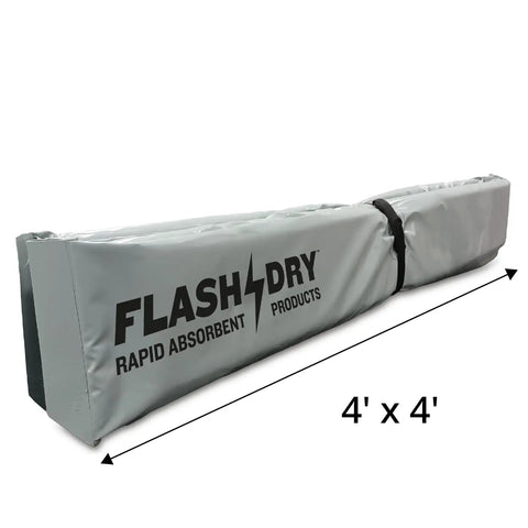 Portable Spill Containment Berm 4 By 4 Folding Tray For Oil Fuel And Chemical Spills Reusable UV-Resistant PVC Heavy-Duty No Fuss Setup