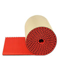 Top Tier Acoustic Foam Panels 1M X 5M 3CM Thick Vibrant Red Sound Proofing Wall Tiles rolled with textured surface, for sound dampening.