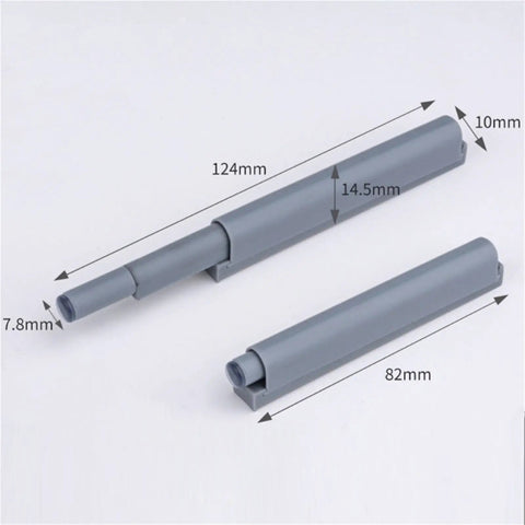 Dimensions of Push To Open Magnetic Cabinet Latch Kit Heavy Duty Stainless Steel Door Closer For Drawers Cabinets And Wardrobes Easy Install No Tools Needed Fast Access Touch Opener