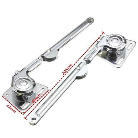 Heavy Duty Lift Up Lid Support Hinge For Kitchen Cabinets And Cupboards Soft Close Piston Door Stay For Wood And Aluminum Cabinet Doors