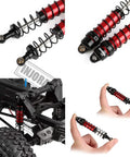 Four Piece 90mm RC Shock Absorber Set For 1 10 Scale Crawler Models Ideal For Axial SCX10 90046 AXI231017 And TRX4 D90.