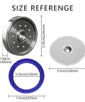 Size reference for Kick Your Espresso Game Up With This Top Shelf Group Head Shower Screen Seal for Dual Boiler Oracle Touch Espresso Machines.