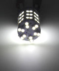 3157 3156 4114 DRL LED Bulbs Pack Of 2, 60-LED 3528-SMD Xenon White 6000K Ultra Bright Car Light Bulbs shining light.