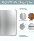 High-clarity infographic of First Aid Station Arrow Sign 8x12 Inch Aluminum Safety Wall Sign material and features.