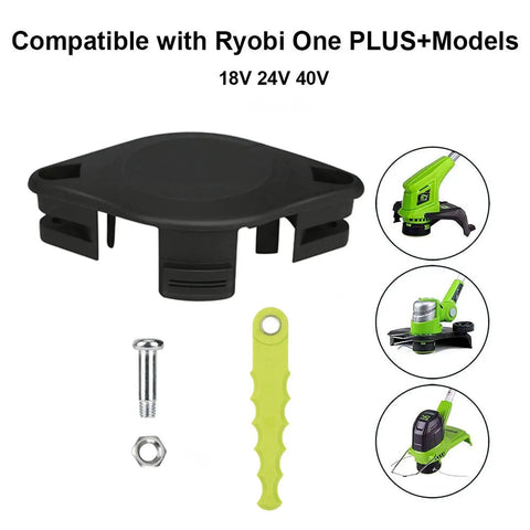Weed Eater Bladed Trimmer Head With Fixed Dual Blades For Ryobi 18V 24V And 40V Trimmers Fits RY40210 RY40210A ACFHRL2