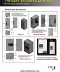 Heavy Duty Powder Coated Aluminum Enclosure Kickass Breaker Box Holds Four Din Rail Switches Solid Rig Ready Solar Wiring Housing layout.