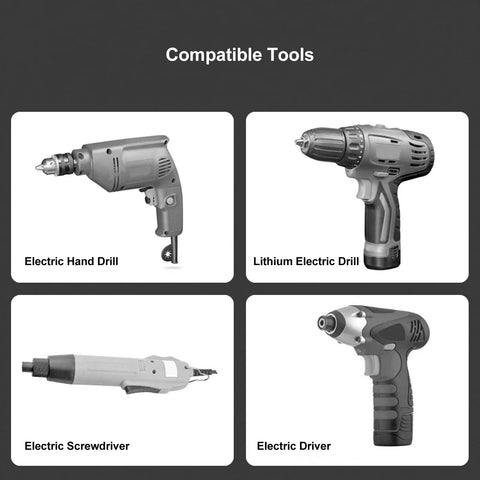 Top Tier 6 Pcs Alloy Steel Screwdriver Bits Set With Magnetic Cross Head Buffer Design For Furniture Auto And Electrical Repair Jobs compatible with electric hand drill and driver