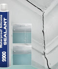 Heavy Duty Waterproof Sealant Adhesive With High Viscosity Polymer Formula For Multi Material Joint Sealing All Weather Tough As Nails Bonding That Knocks It Out Of The Park in tube beside cracked sealing area.