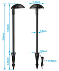 Low Voltage LED Pathway Lights That Really Light Up Walkways And Driveways 5W 12V 400LM Outdoor Landscape Lighting with dimensions