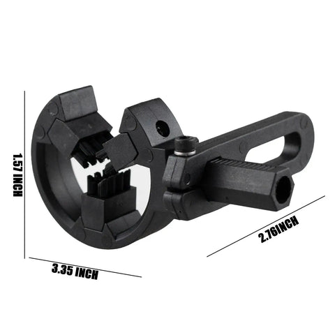Whisker Brush Biscuit Arrow Rest For Compound Bows Archery Arrow Holder For Hunting And Target Practice with measurements