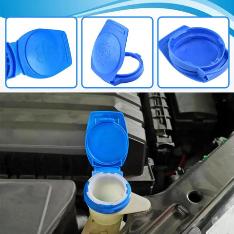 2 Pack Windshield Washer Fluid Cap Replacement For Porsche Cayenne 2003 Through 2018 Durable Plastic Reservoir Cap