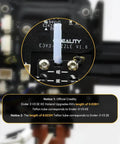 Close-up of Ender 3 V3 SE KE Hotend Upgrade Kit with ceramic heating block, highlighting nozzle details and Creality branding.