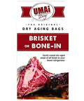 Packaging of Dry Aging Bags For Meat Set Of 3 For Beef Steaks Brisket Or Bone In Up To 20 Lbs No Vacuum Sealer Needed Home Fridge Ager
