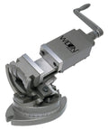 3 Axis Precision Tilting Vise with 3 Inch Jaw Width and 3 Inch Opening for Milling and Machining 360 Degree Swivel Base