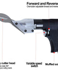 Heavy Duty Pneumatic Air Shears Metal Cutter For Steel Sheets Aluminum And Stainless Steel Plate with alloy cutter head